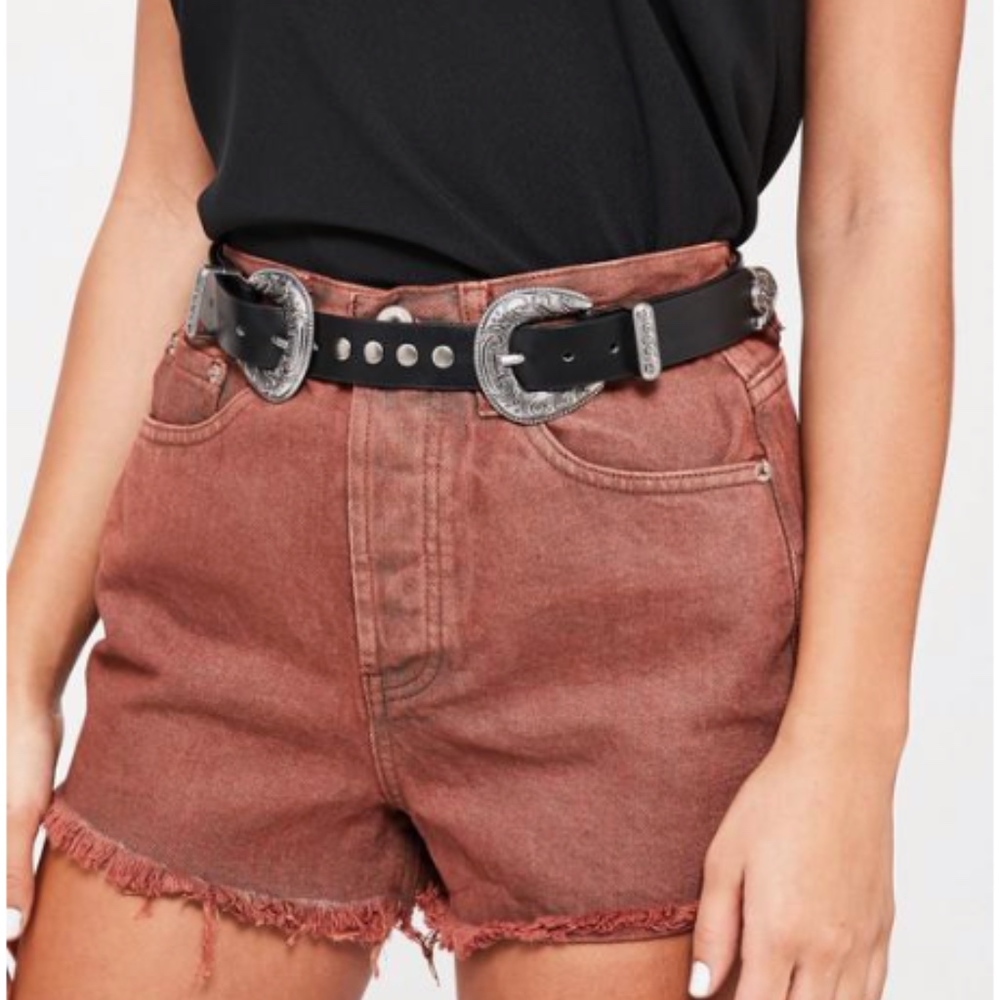 Missguided Double Buckle Belt